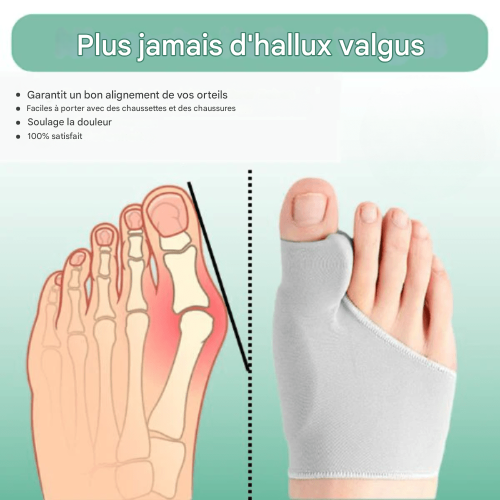 Orthèse Pied Hallux Valgus pour Ados – Confort et Correction – Image 4