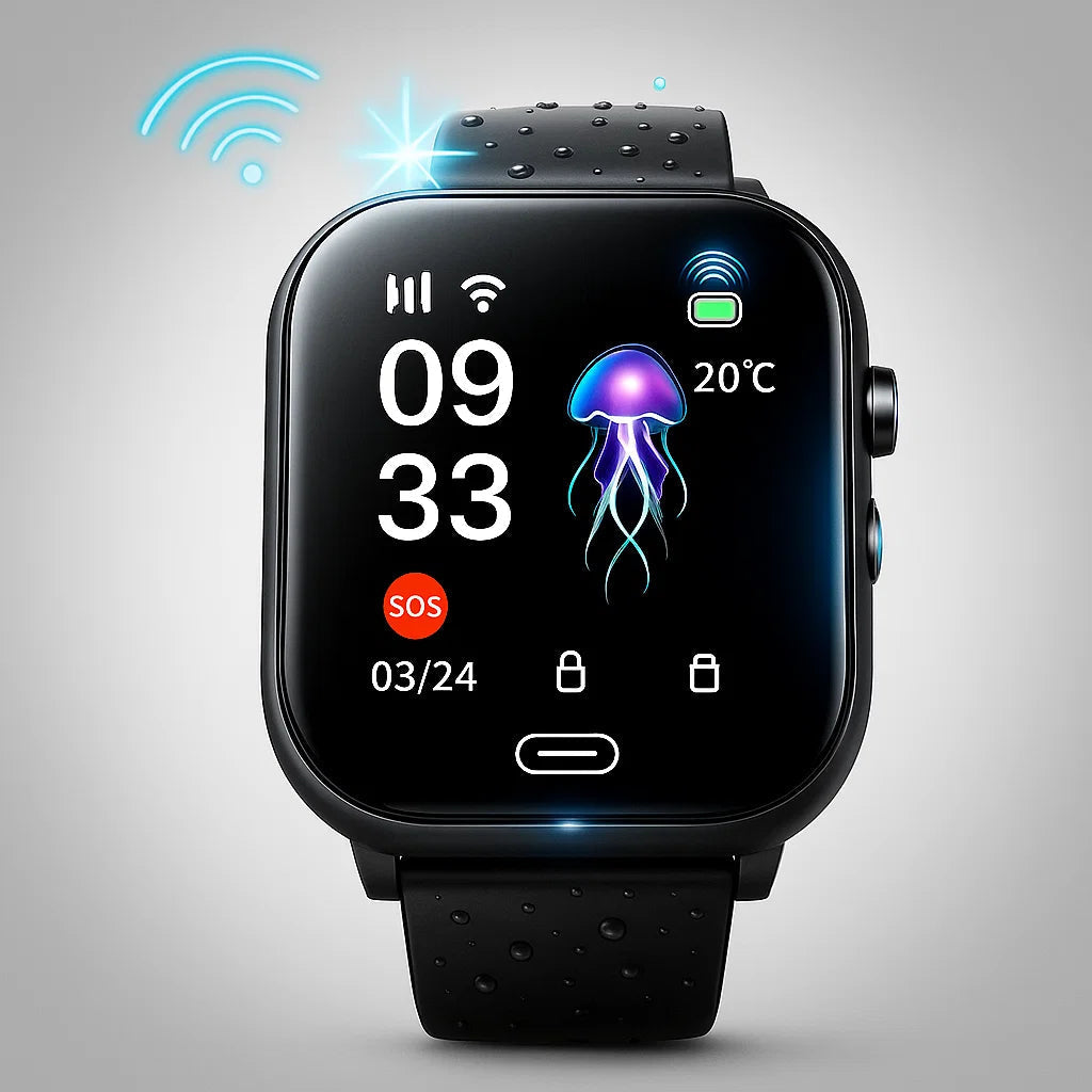 Kids GPS Smartwatch with Camera and 4G Video Calls – Waterproof, Lightweight Design for Tracking and Fun 1