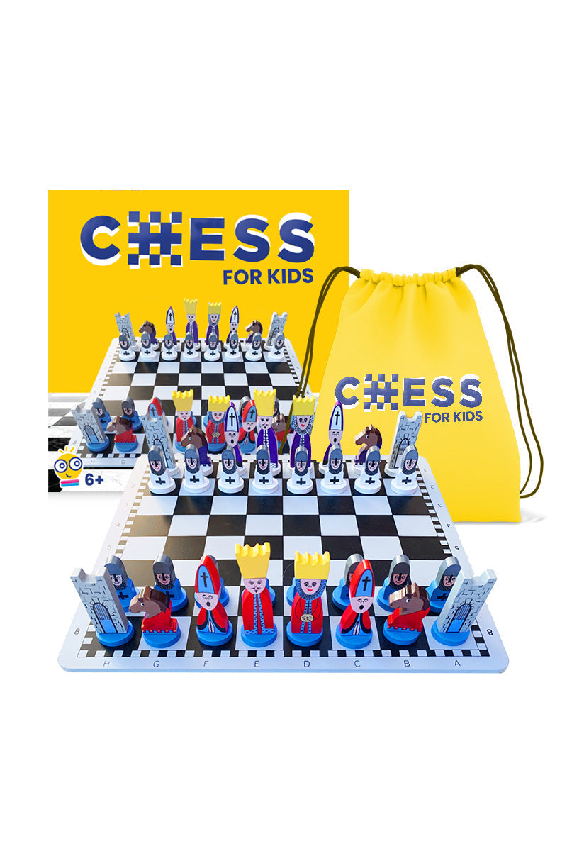 Set d’Échecs en Bois 30x30 cm – Apprentissage et Stratégie – Image 3