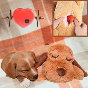 Peluche Anti-Stress pour Chien Douce et Apaisante