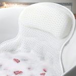 LuxeRest | Soft Mesh Spa Bath Pillow for Neck & Back Relaxation 0