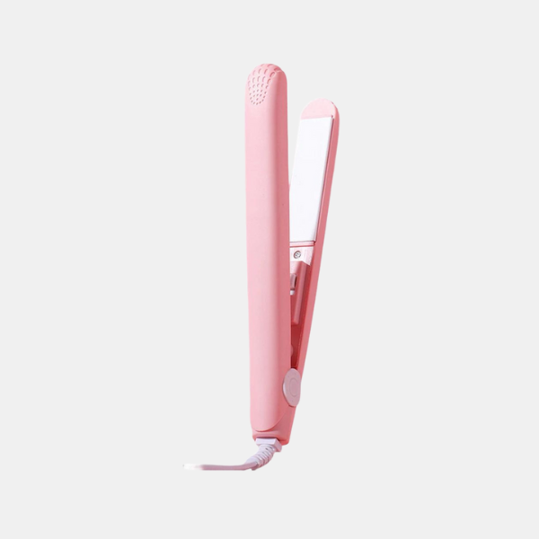 Mini Fer à Boucler Sans Fil avec Baril en Céramique – Fer à Boucler Rechargeable pour Voyage Appareils de soins capillaires Electro Paris Rose