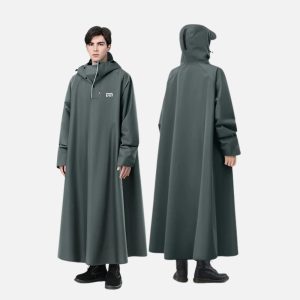 Poncho Pluie Scooter – Imperméable Oxford Unisexe à Capuche