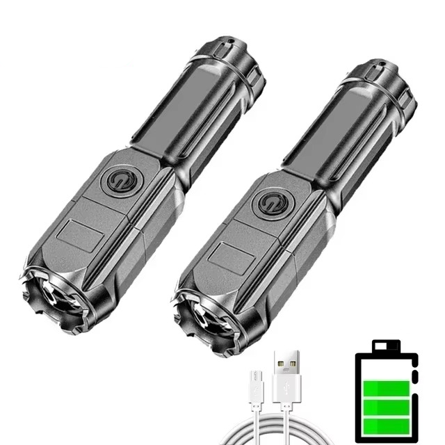Lampe de Poche LED EDC Aluminium Portable et Puissante – Image 3