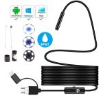 Caméra Endoscope Android 7mm Étanche LED USB Type-C
