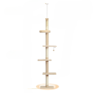 Arbre à Chat Haut Réglable 243–273 cm