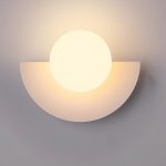 Everest Applique Murale LED Nordique Demi-Cercle