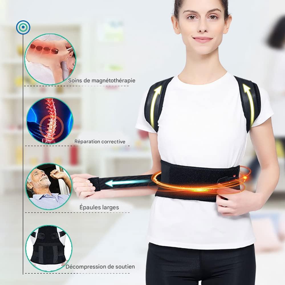 Correcteur de Posture Unisexe Réglable – Maintien Ergonomique pour Dos Droit et Épaules Alignées – Image 8