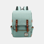 Sac à Dos Unisexe pour Ordinateur en Tissu Oxford – Sac Étanche pour l'École et le Travail Sacs à dos Electro Paris Vert clair