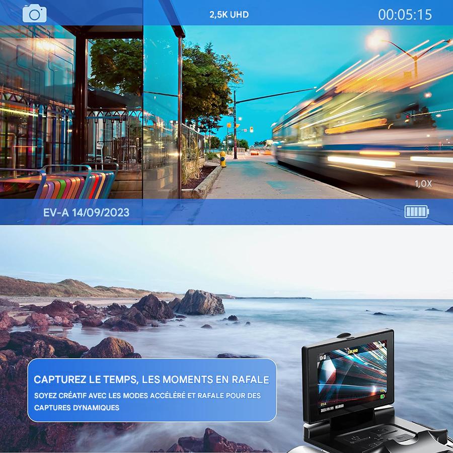 Jumelles numériques zoom 8x avec écran LCD HD pour photos et vidéos – Image 10