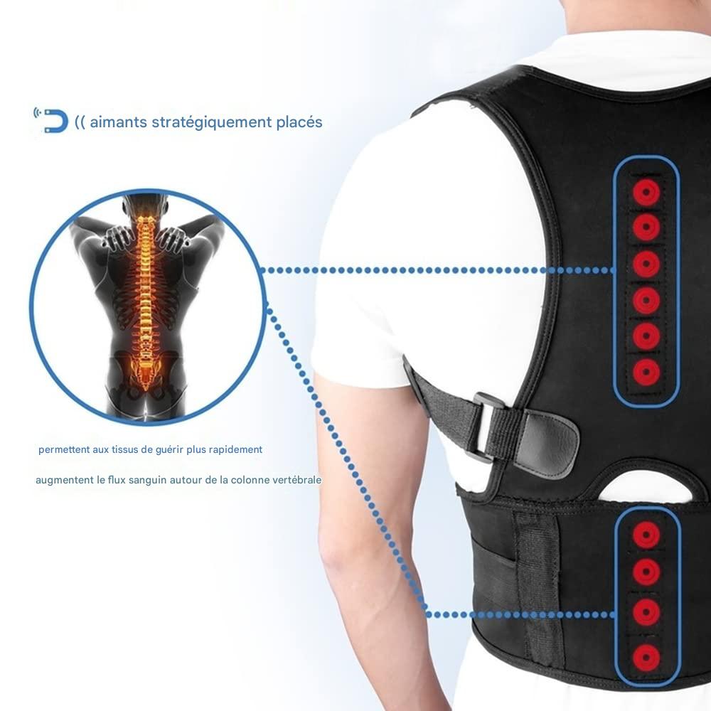 Correcteur de Posture Unisexe Réglable – Maintien Ergonomique pour Dos Droit et Épaules Alignées – Image 9