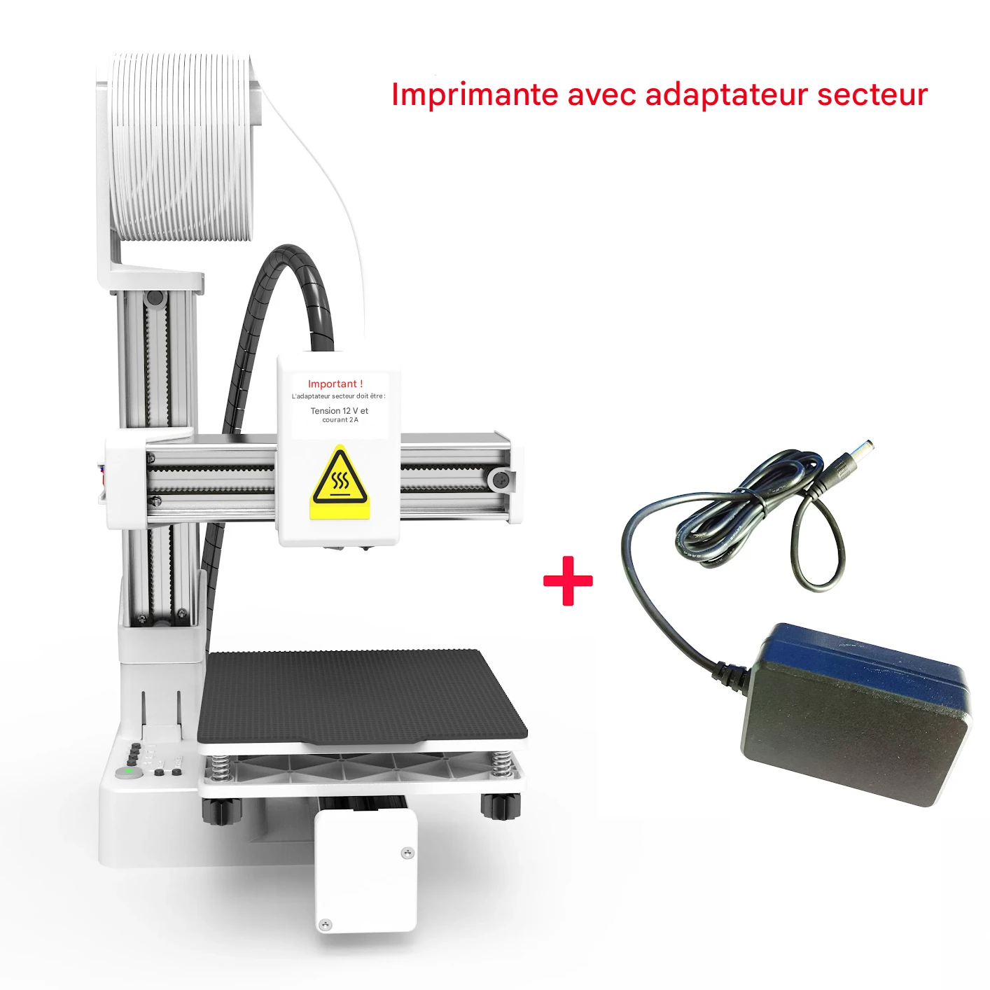 Imprimante 3D EasyThreed Débutant Compatible PLA TPU 1,75mm – Image 2