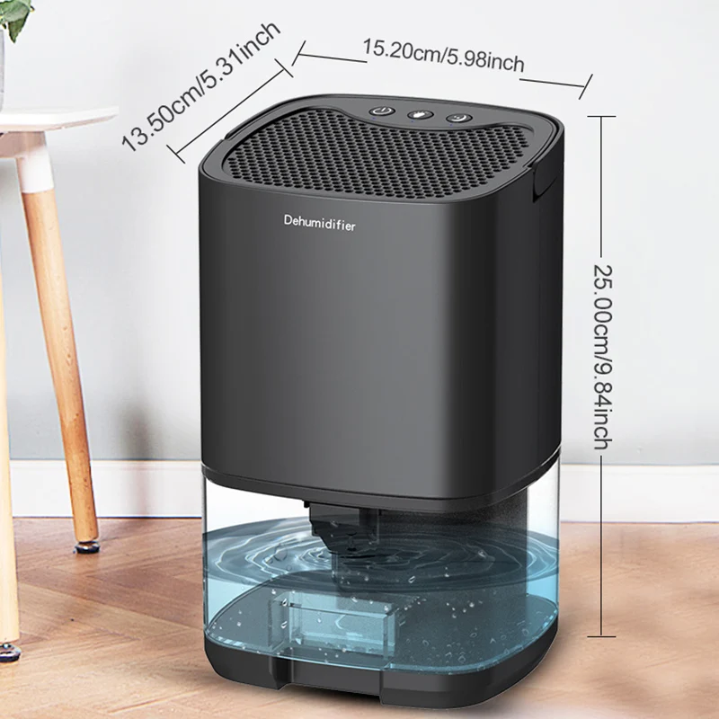 Déshumidificateur d’Air Portable – Silencieux pour Maison et Bureau – Image 2