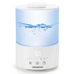 Humidificateur Aigostar 2,5 L – Ultrasonique Silencieux avec Diffuseur