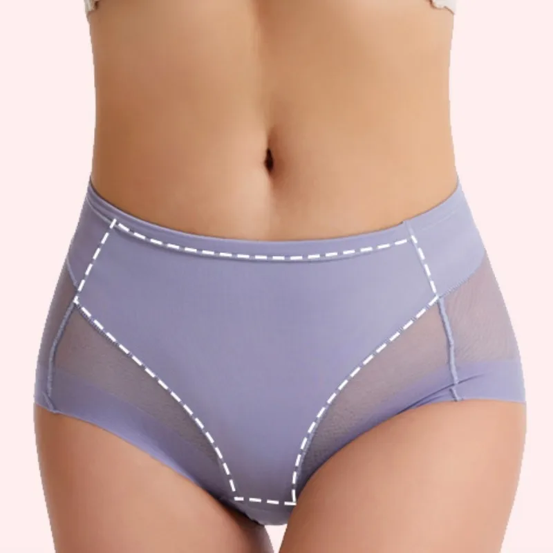 Ensemble 2 Pièces Culottes Sans Couture – Taille Haute – Image 4