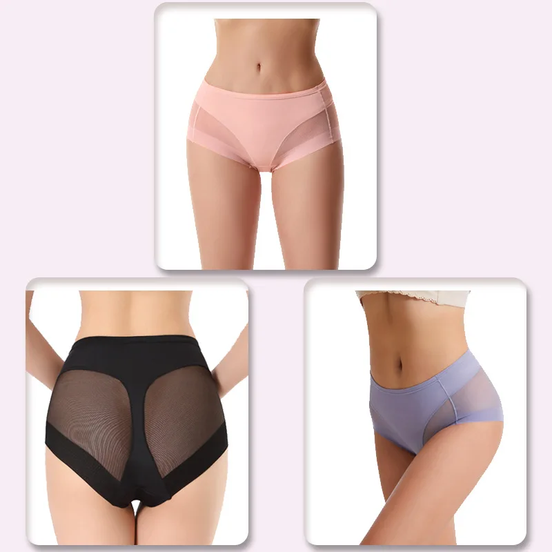 Ensemble 2 Pièces Culottes Sans Couture – Taille Haute – Image 3