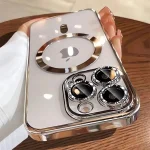 Étui Magnétique de Luxe pour iPhone 11-17 – Charge Sans Fil et Protection Objectif