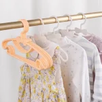 Cintres Bébé en Plastique – Lot de 10, Organisation Vêtements Enfants