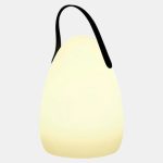 Lampe de Table LED Étanche Sans Fil pour Intérieur et Extérieur Table Lamp Electro Paris Ovale