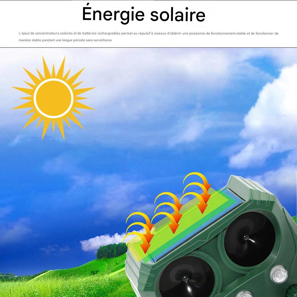 Répulsif Pigeon Ultrasons Extérieur Puissant et Efficace – Image 13