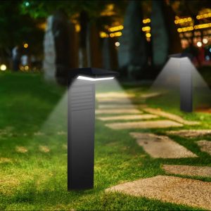 Lampe Solaire de Jardin Moderne Écologique et Durable
