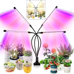Lampe LED Culture Plantes Spectre Complet avec Clip