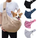 Sac Confortable pour Chien Bandoulière Transport Chat Chiot