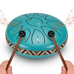 Tambour Steel Tongue 8 Notes pour Yoga et Méditation