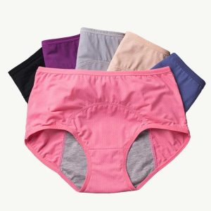 Culotte Taille Haute Anti-Fuites Grandes Tailles