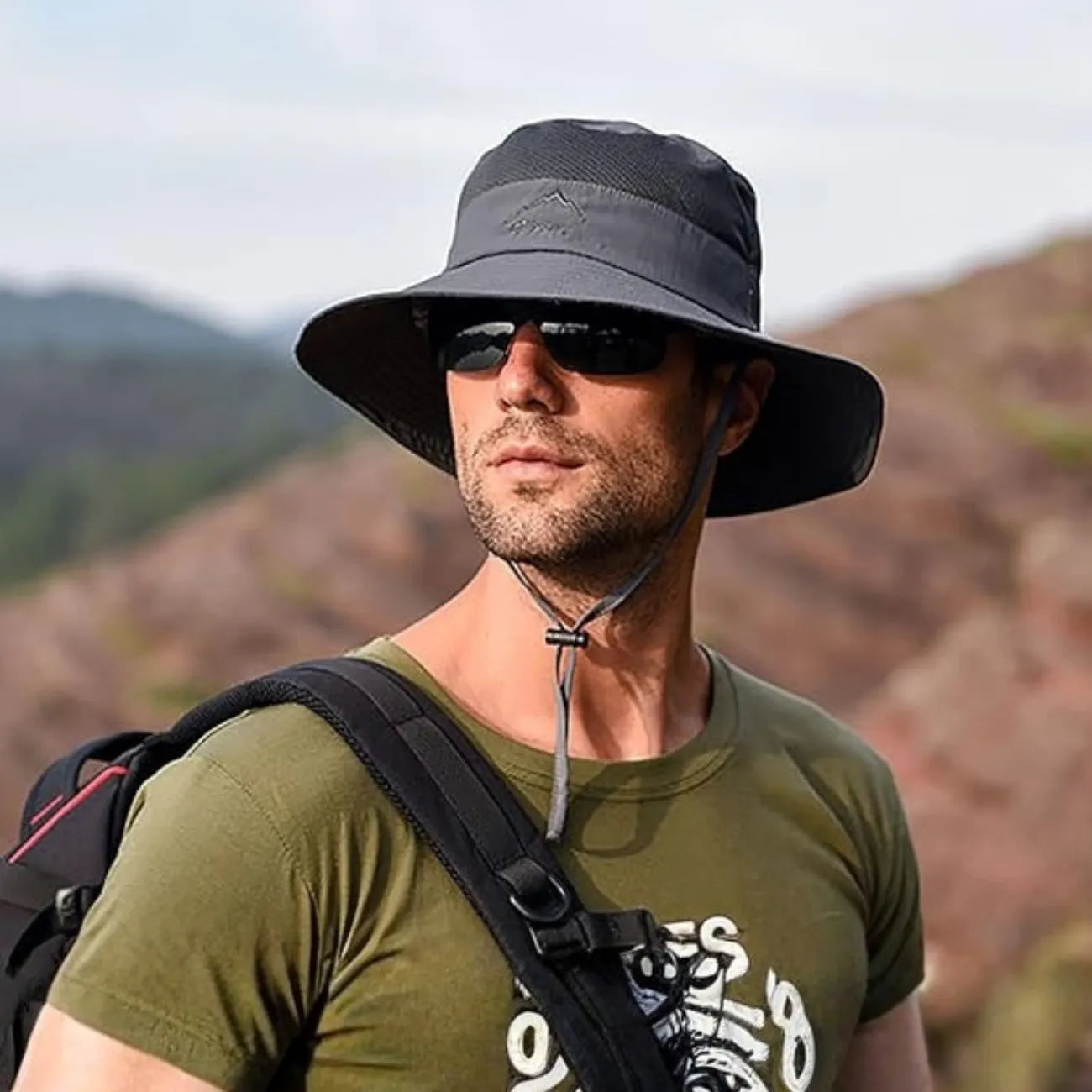 Chapeau Randonnée Anti-UV Protection Soleil – Image 7