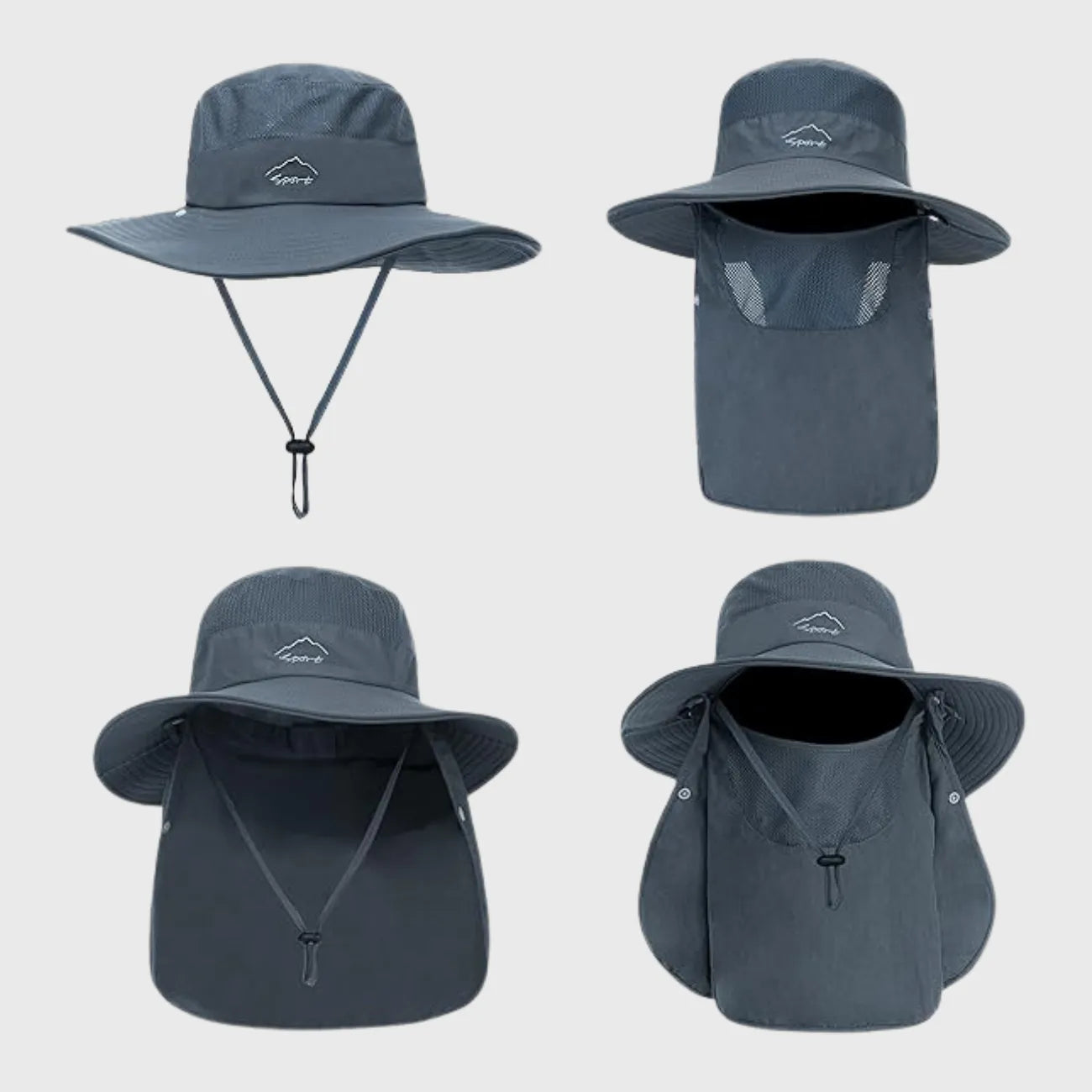 Chapeau Randonnée Anti-UV Protection Soleil – Image 5