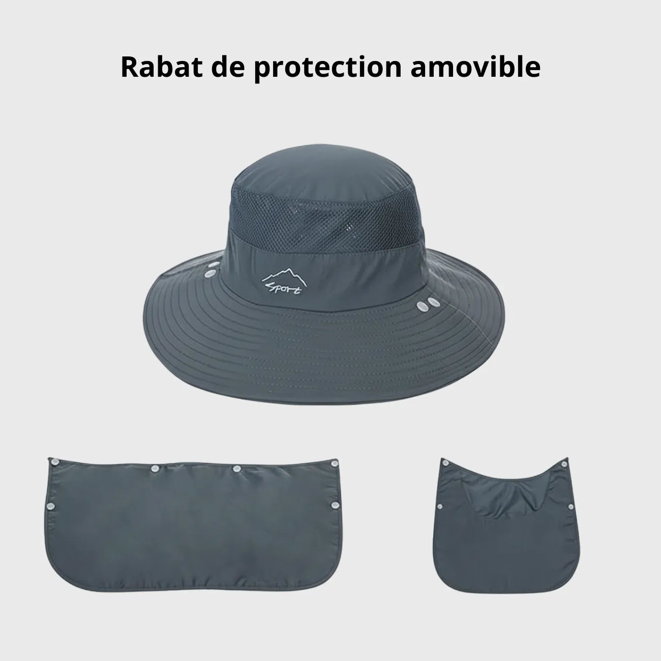 Chapeau Randonnée Anti-UV Protection Soleil – Image 6