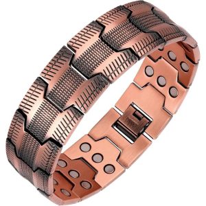 Bracelet Magnétique en Cuivre - Énergie et Bien-Être au Quotidien