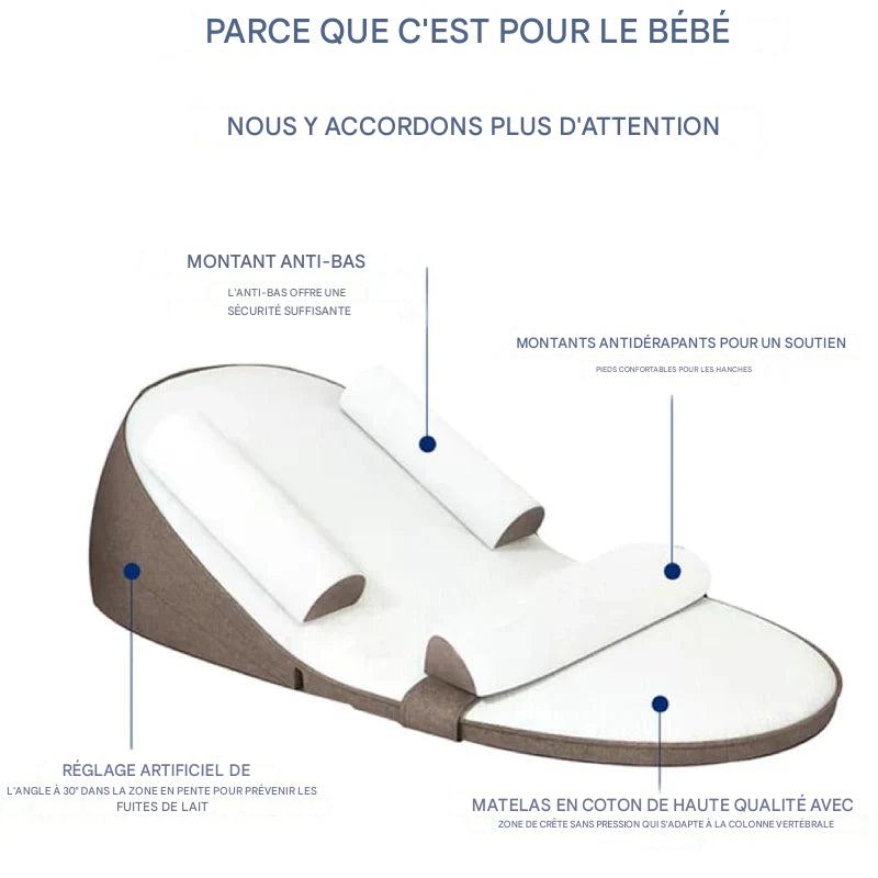 Oreiller Bébé Hypoallergénique Confort Sommeil sur le Côté – Image 2