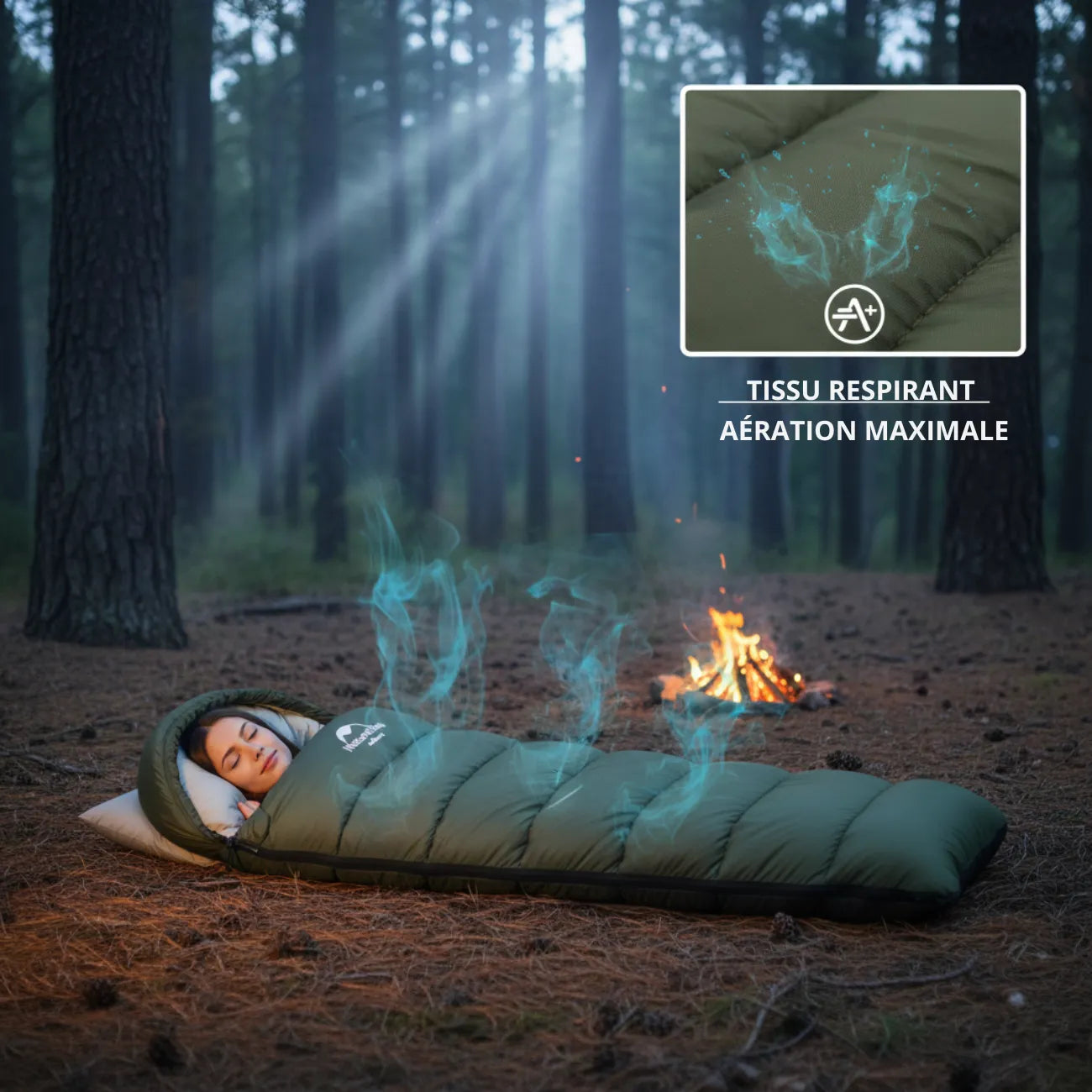 Sac de Couchage Ultra Confort Toutes Saisons – Image 6