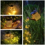 Lampe Arrosoir Solaire LED Jardin Étanche