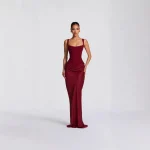 Robe Femme Bodycon Sans Épaules Taille Sculptée Sexy