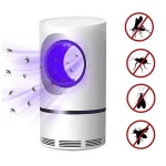 Lampe Anti Moustiques LED USB Piège Insectes Efficace Compact