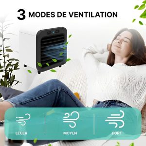 Climatiseur Portable Mini Silencieux Refroidisseur Sans Évacuation
