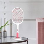 Raquette Anti Insectes Rechargeable Électrique Moustiques Efficace