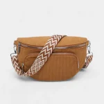 Sac Banane Femme Velours Chic