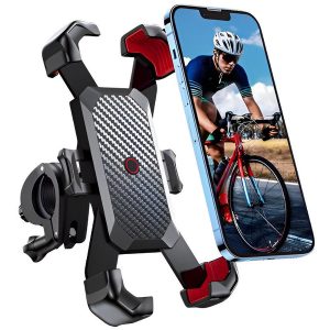 Support Smartphone Vélo Fixation Guidon Antidérapant Stable