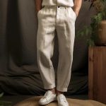 Pantalon en lin homme, confort et légèreté estivale
