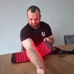 Pad luminothérapie infrarouge rouge coude genou articulation