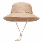 Chapeau de soleil en coton pour femme, léger et ajustable