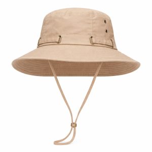 Chapeau de soleil en coton pour femme, léger et ajustable