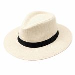 Chapeau de Paille Été Ajustable Protection UV