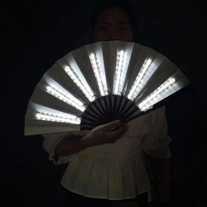 Mini Ventilateur Portatif LED Rechargeable Festival