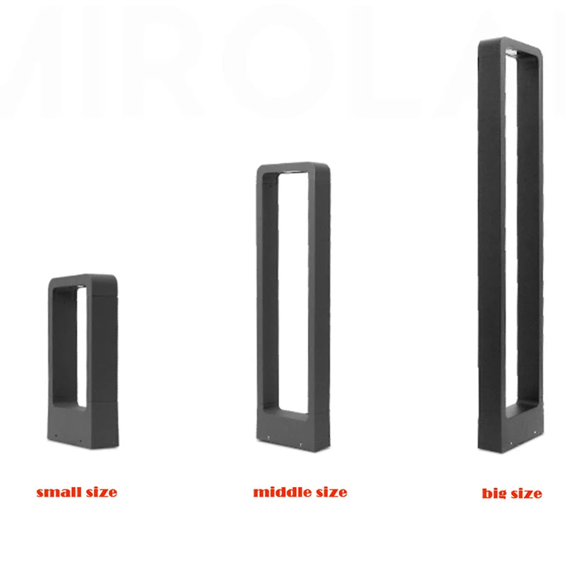 Luminaire extérieur LED aluminium design pour jardin – Image 9