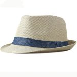 Chapeau paille été réglable protection UV plage